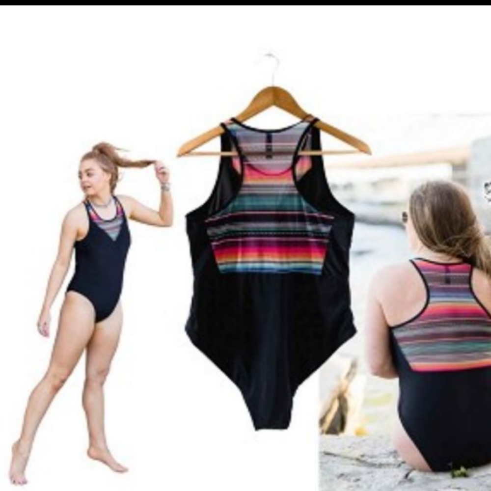 Creek Bed One Piece Swimsuit